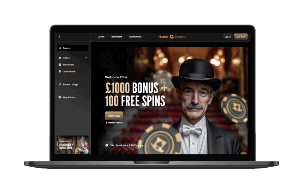 Play the best non-gamstop Harry casino and win